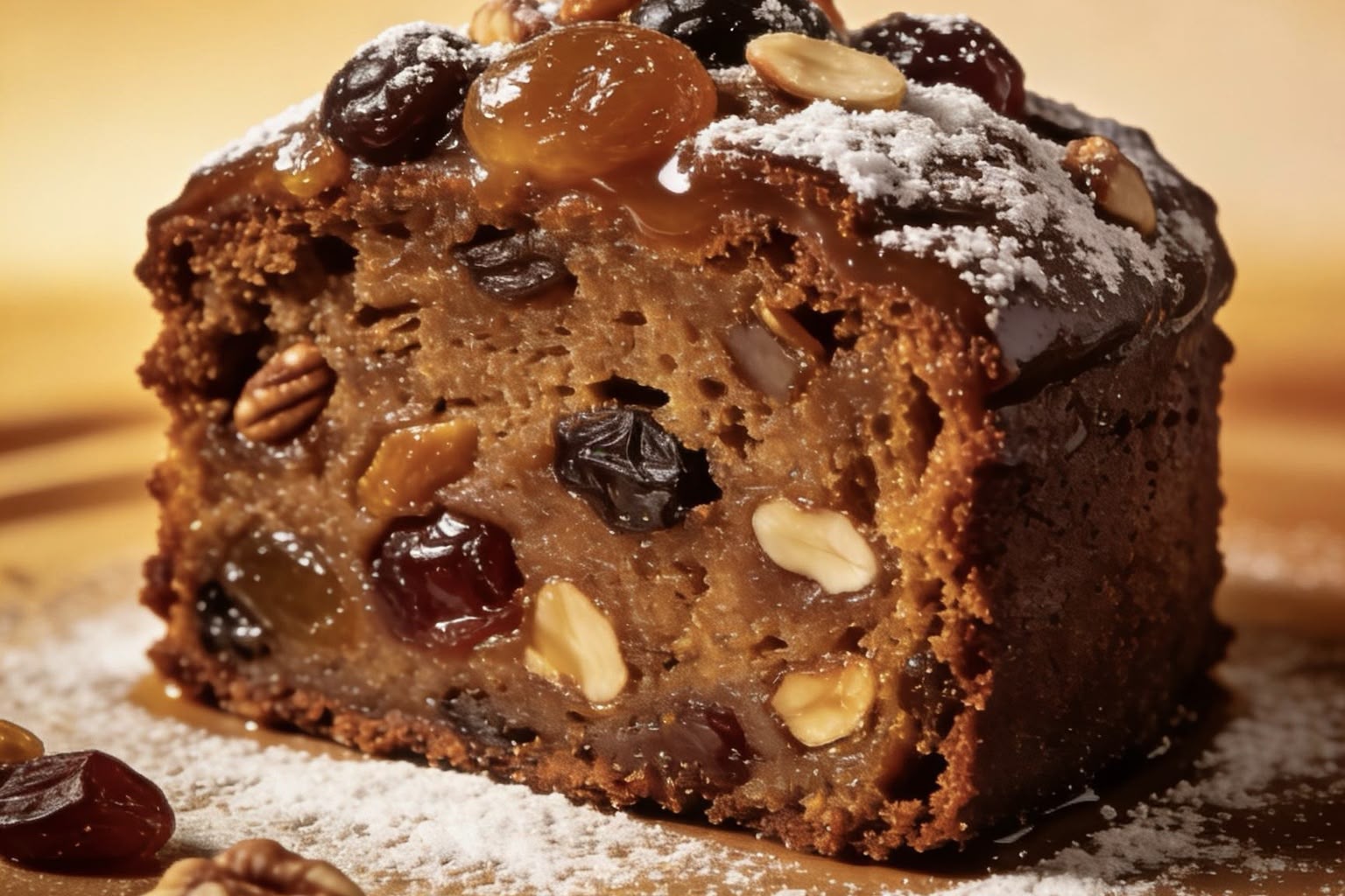 Premium Rum-Infused Dry Fruit Cake Tin Pack, 1 kg (2.2 lb)